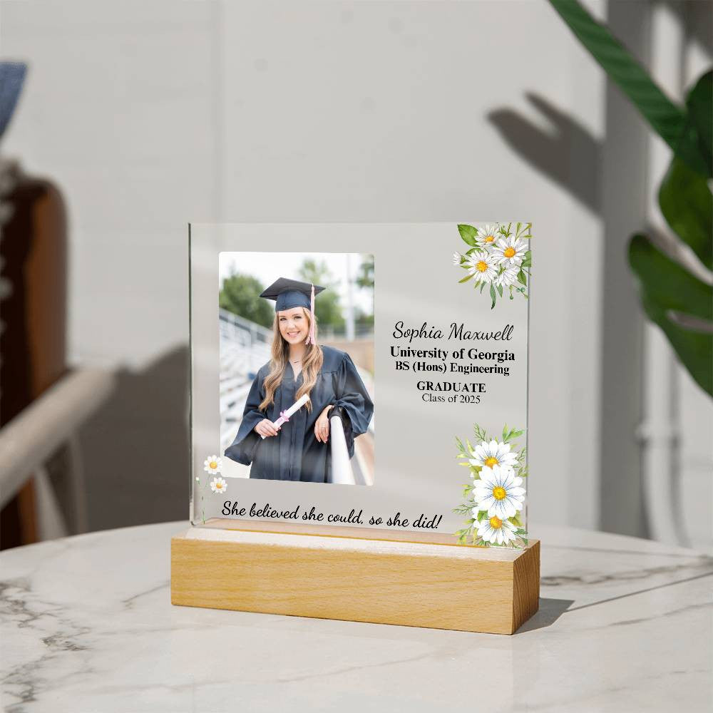 2025 Graduate | Acrylic Square Plaque