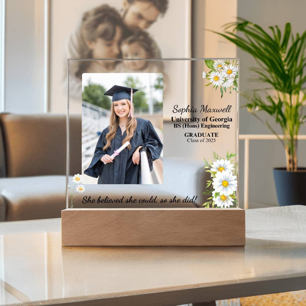 2025 Graduate | Acrylic Square Plaque