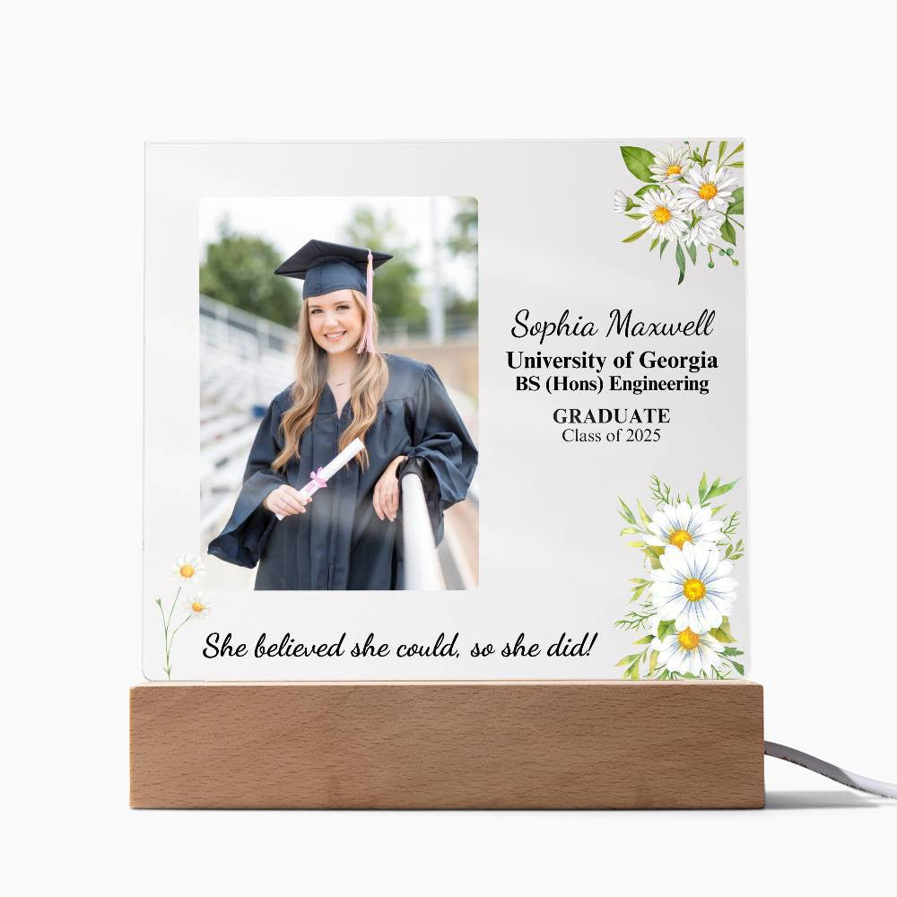 2025 Graduate | Acrylic Square Plaque