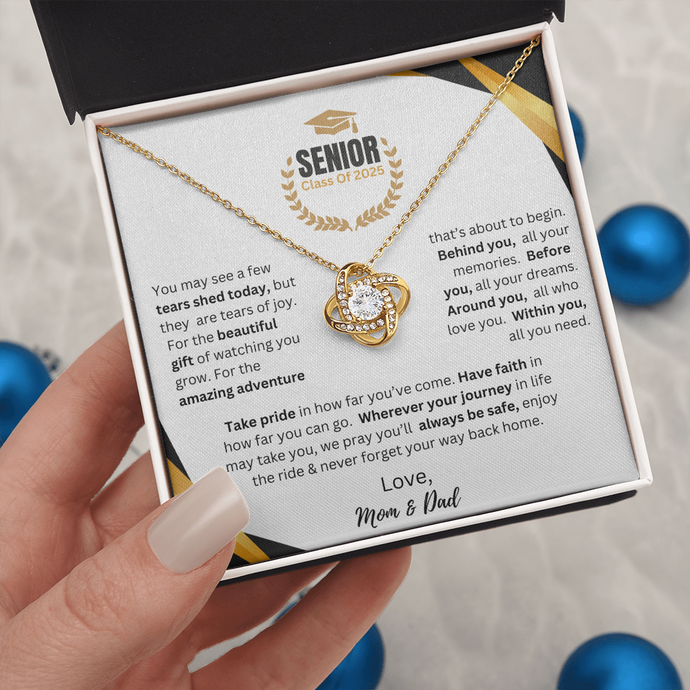 Senior Class of 2025 | Before You All Your Dreams | Love Knot Necklace