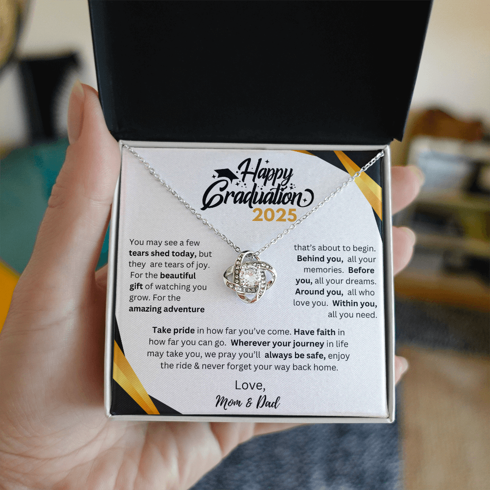 Happy Graduation | Before You All Your Dreams | Love Knot Necklace