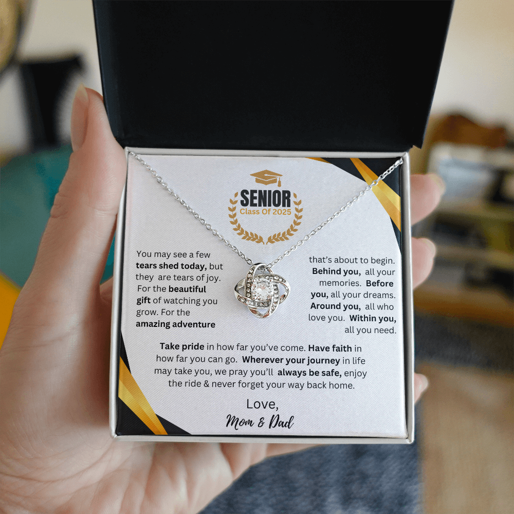Senior Class of 2025 | Before You All Your Dreams | Love Knot Necklace