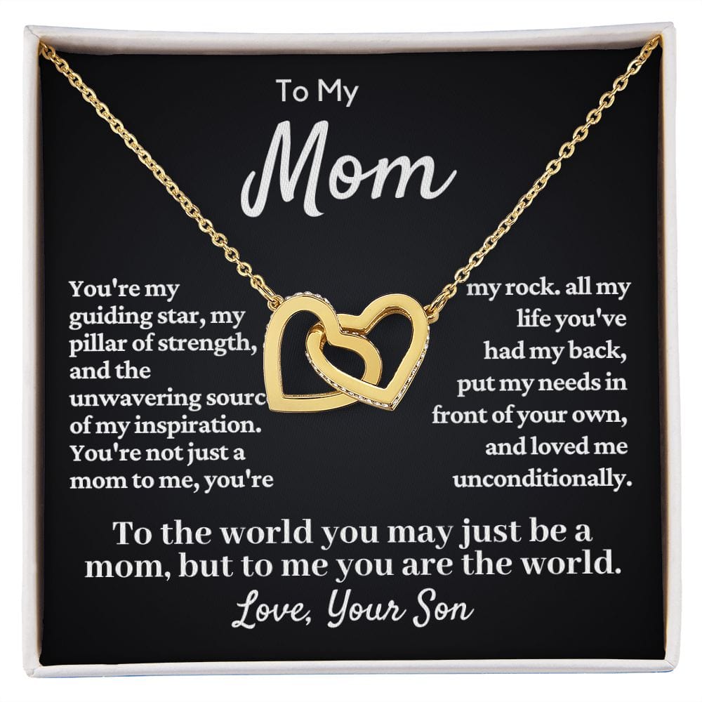 My Mom - My Guiding Star Interlocking Necklace