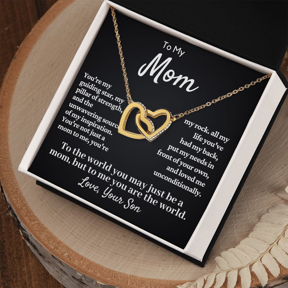 My Mom - My Guiding Star Interlocking Necklace