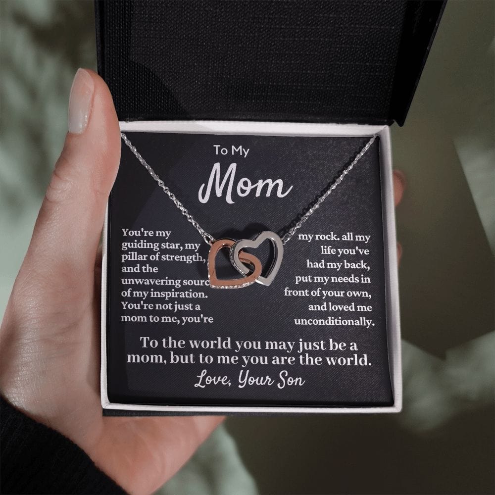 My Mom - My Guiding Star Interlocking Necklace