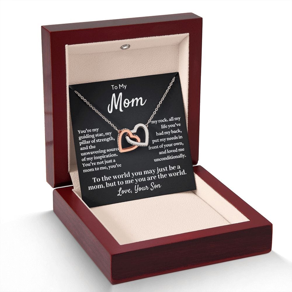 My Mom - My Guiding Star Interlocking Necklace