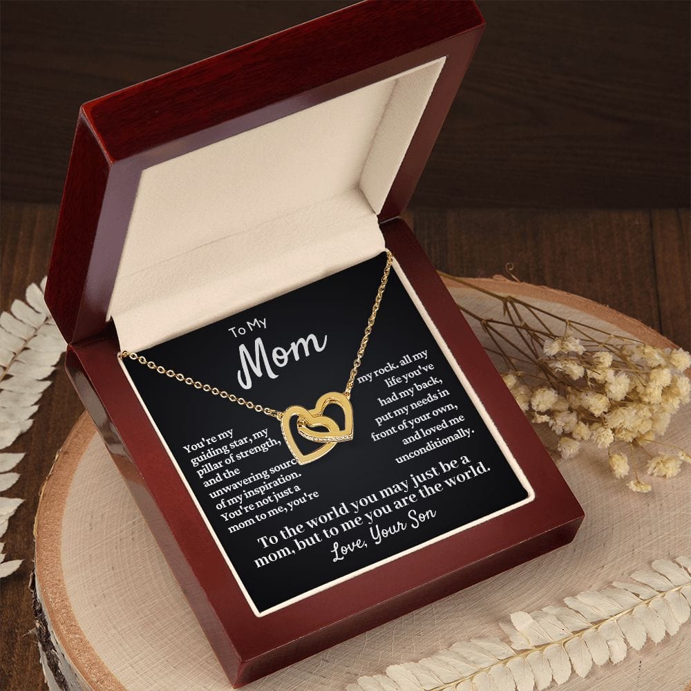 My Mom - My Guiding Star Interlocking Necklace