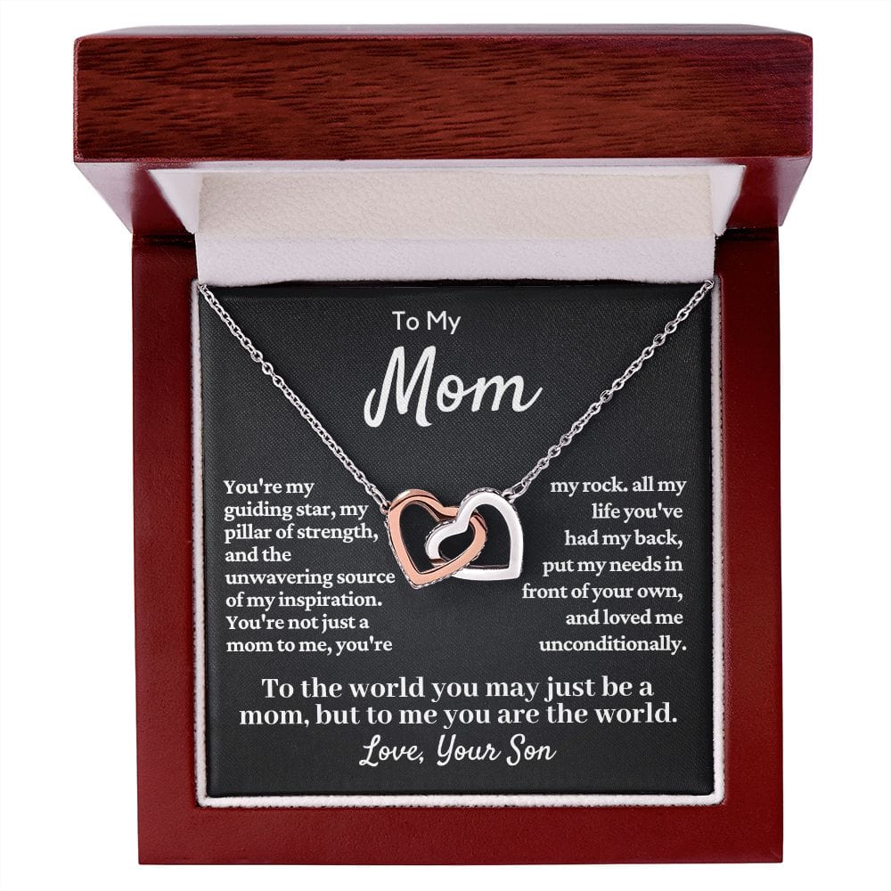 My Mom - My Guiding Star Interlocking Necklace