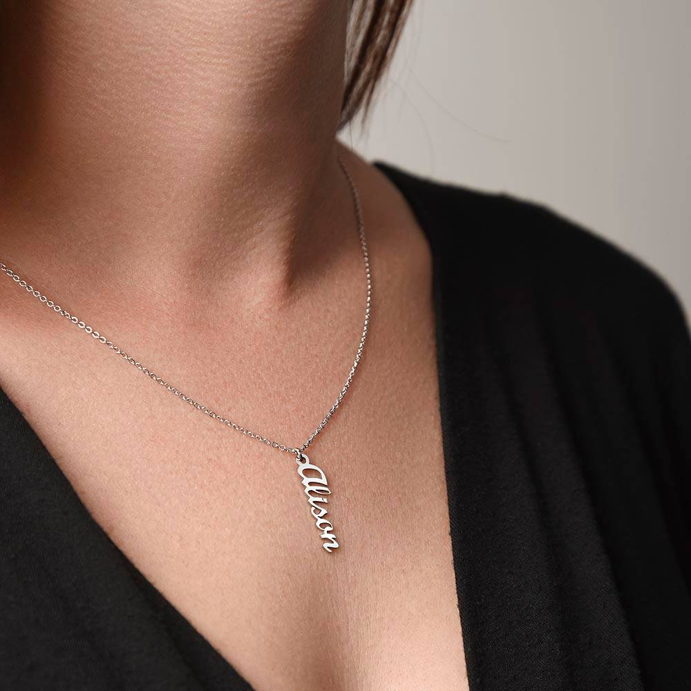 My Bestie - Happy Birthday - Name Necklace