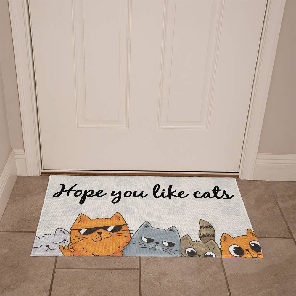 Hope You Like Cats Doormat