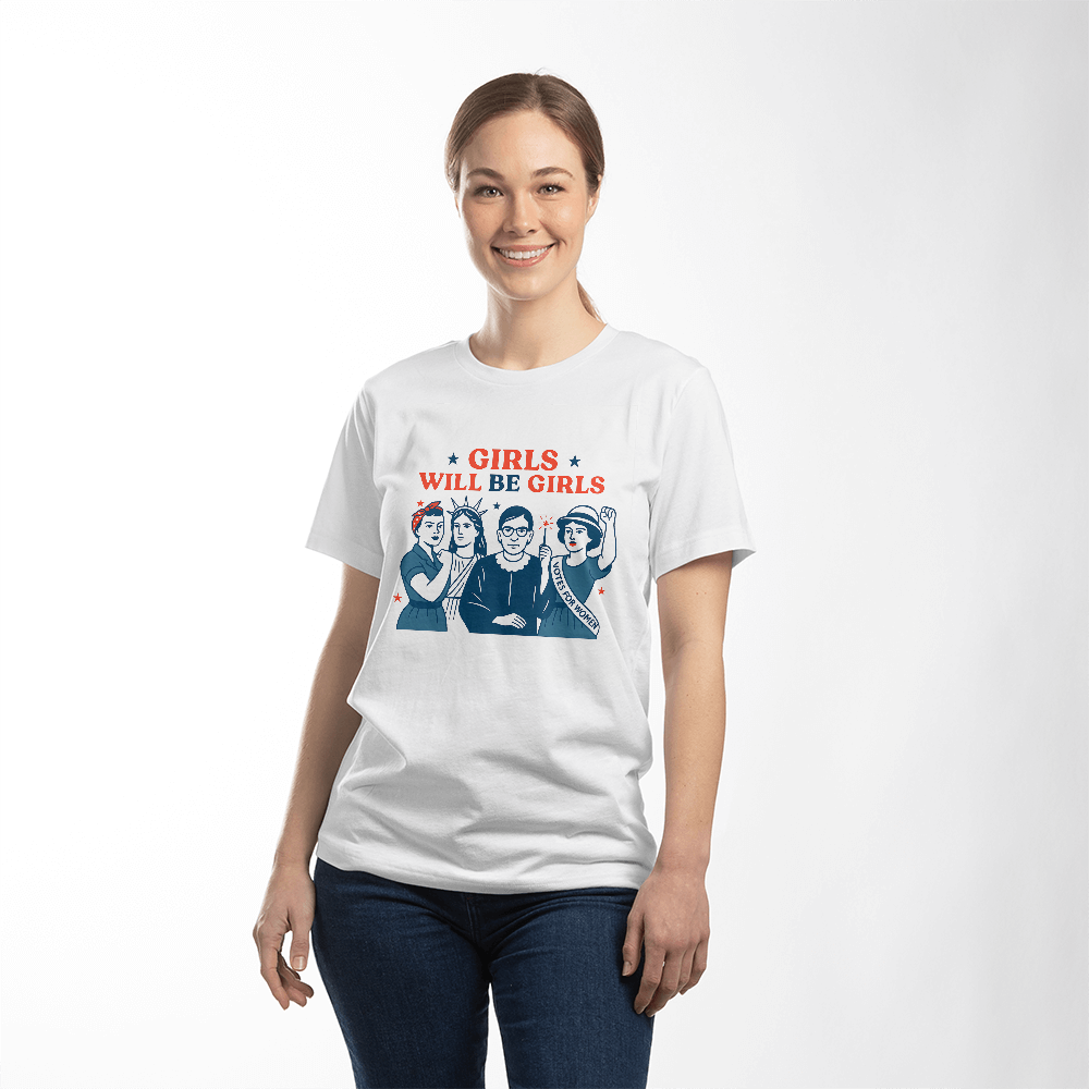 Girls Will Be Girls | 4th of July T-Shirt