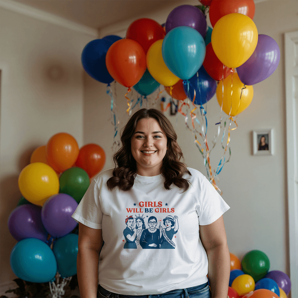 Girls Will Be Girls | 4th of July T-Shirt