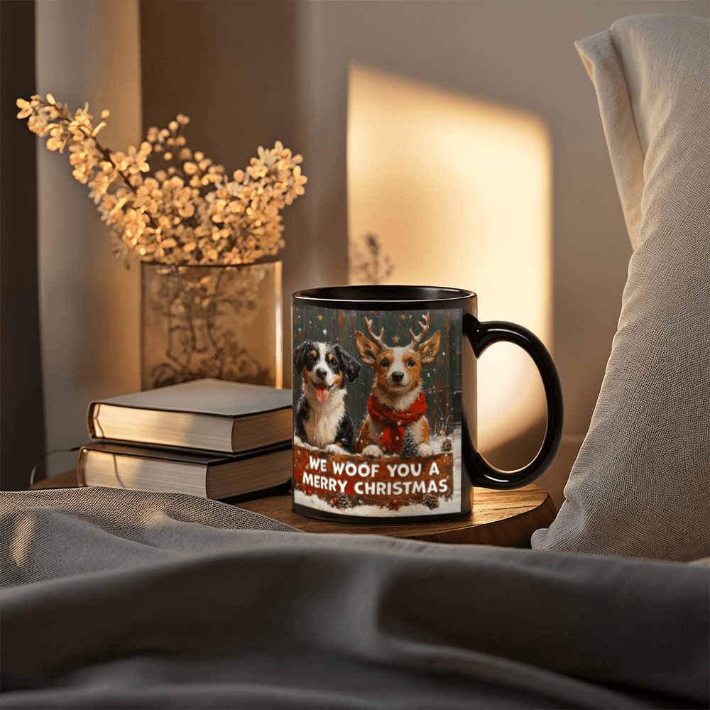 Woof You a Merry Christmas Mug