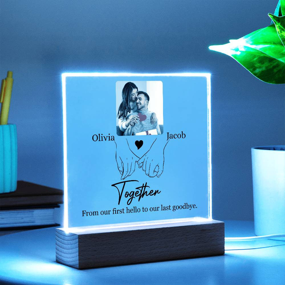 Together | Acrylic Square Plaque2