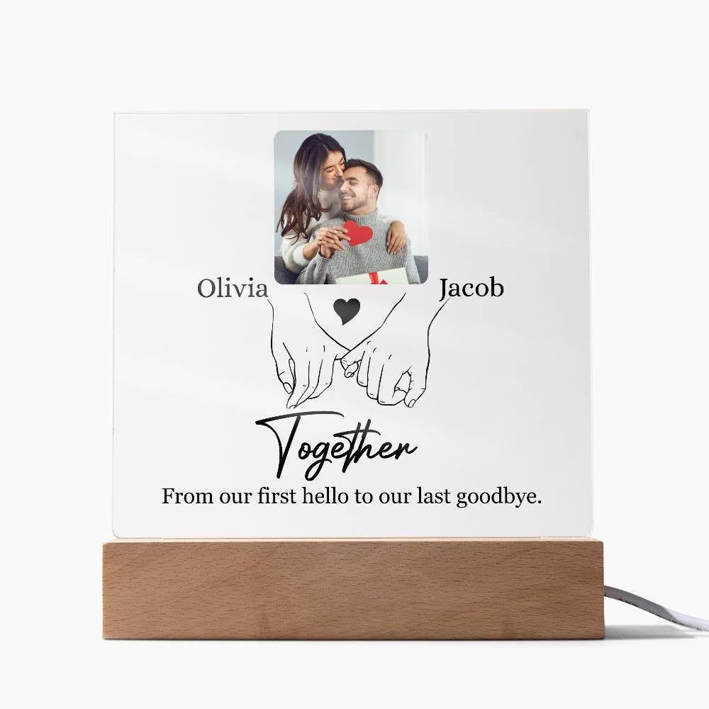 Together | Acrylic Square Plaque2