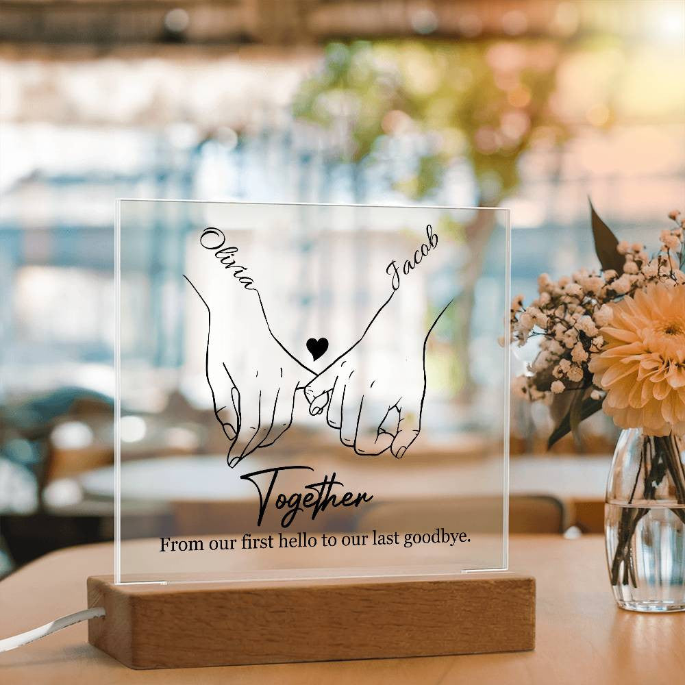 Together | Acrylic Square Plaque