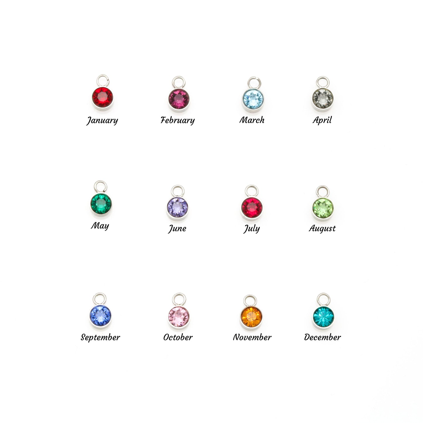 Custom Name Necklace with Birthstone for Daughter | Personalized Gift from Dad