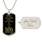 Dad | Priceless Dog Tag Necklace