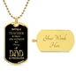 Dad | Priceless Dog Tag Necklace