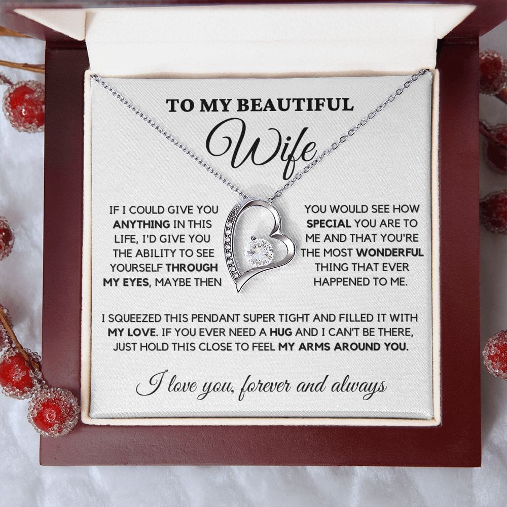 My Beautiful Wife | I Squeezed this Pendant Necklace