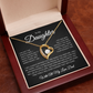 To My Daughter | Not the Perfect Dad | Forever love Necklace
