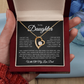 To My Daughter | Not the Perfect Dad | Forever love Necklace