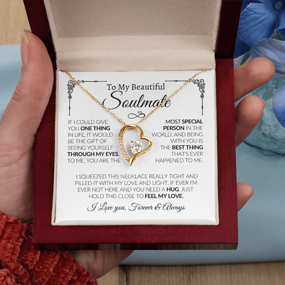 Forever Love Necklace romantic keepsake gift for her