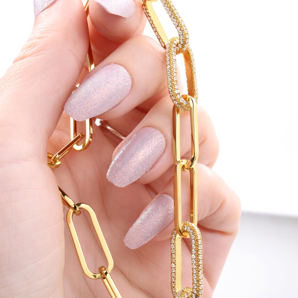 To My Soulmate | The Best Thing That Ever Happened To Me | CZ Paperclip Necklace