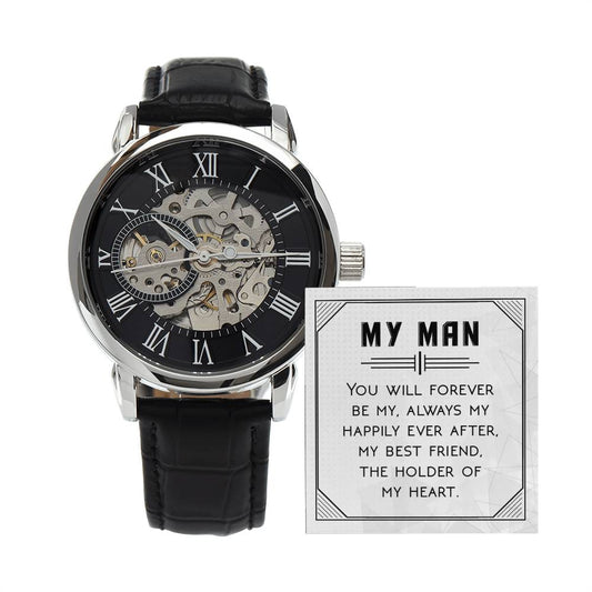 To My Man | Forever Mine | Openwork Watch