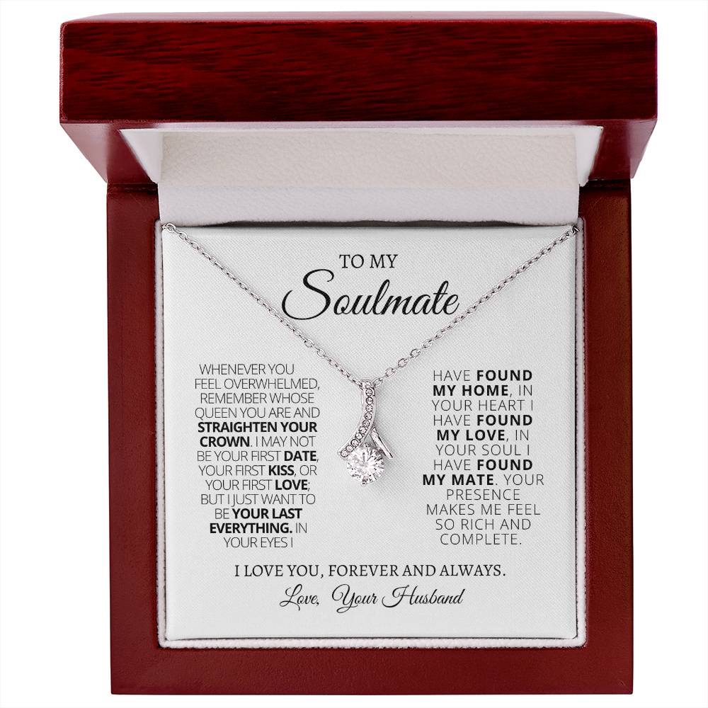 Soulmate - Found My Mate - Alluring Necklace