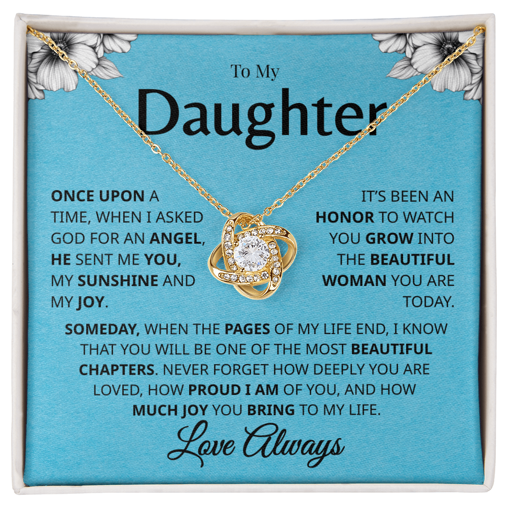 Love Always daughter necklace gift from father