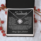 To My Soulmate | Made My Life Sweeter | Forever Love Necklace