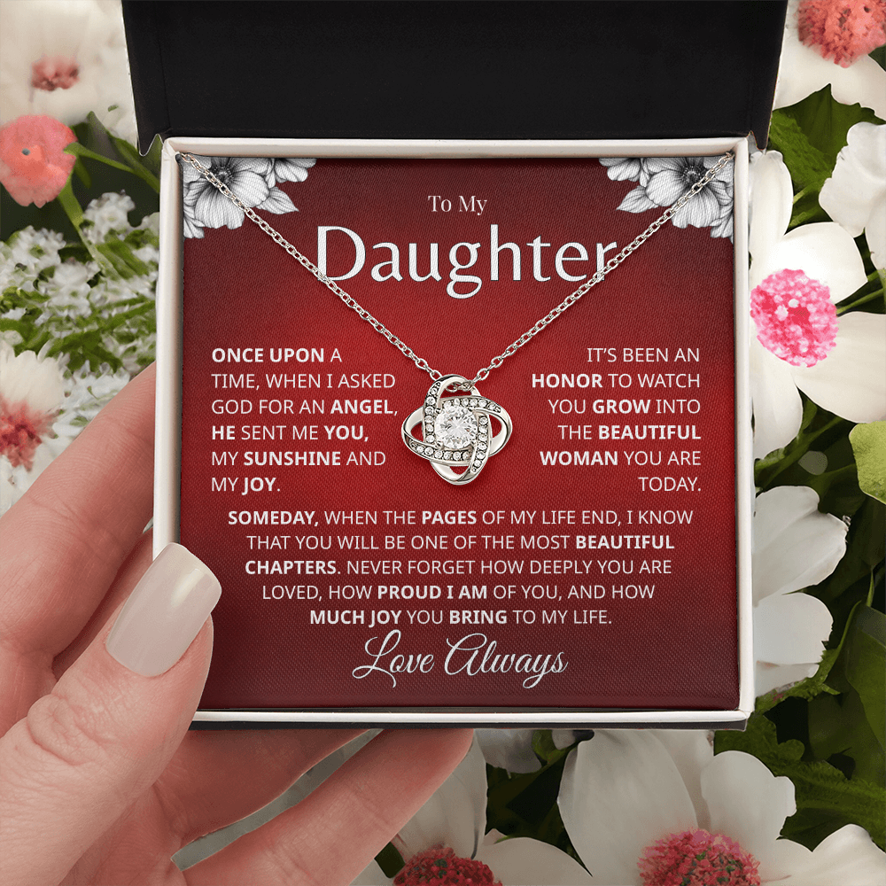 Love Always daughter necklace gift from father
