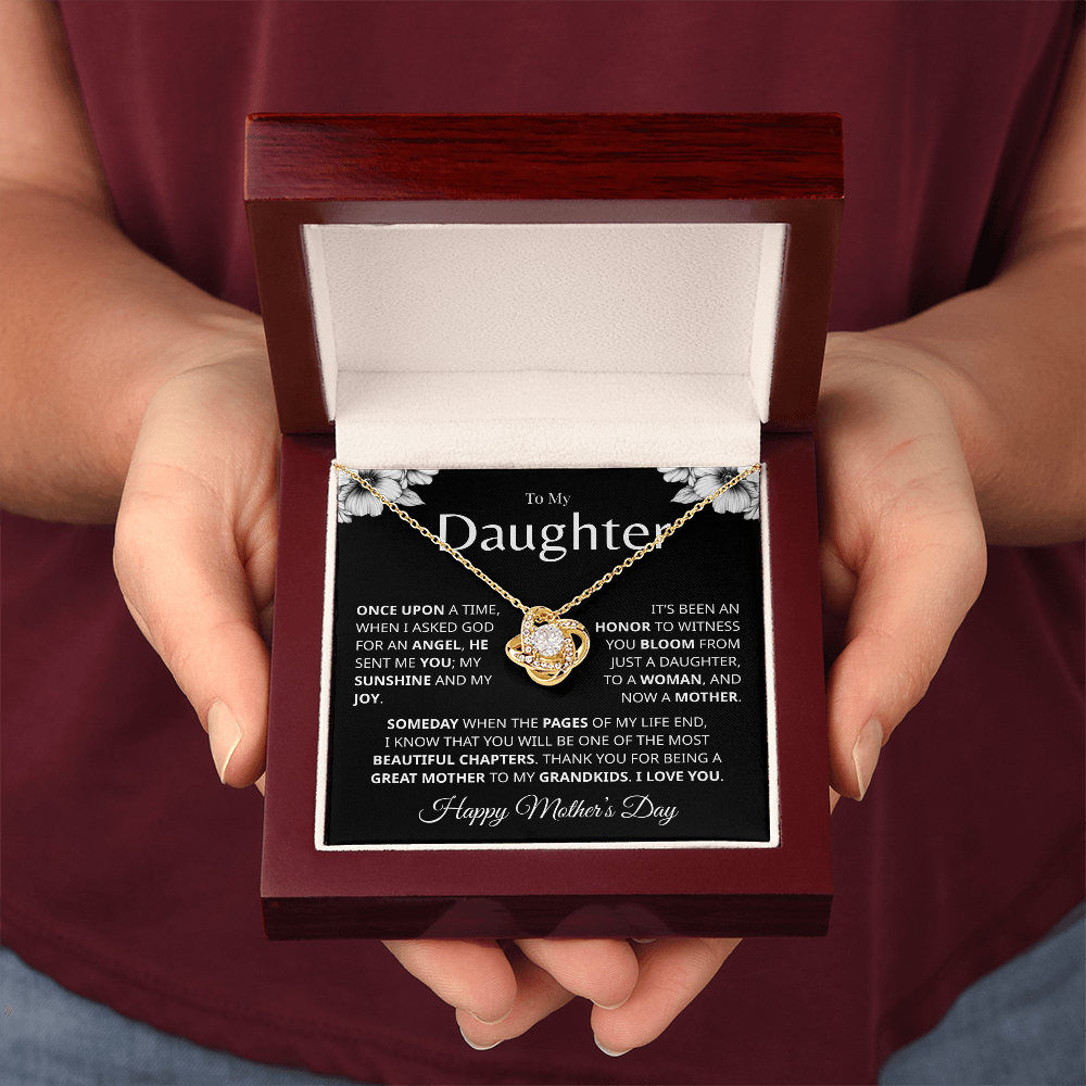 Beautiful Love Knot Necklace jewelry gift for special occasions