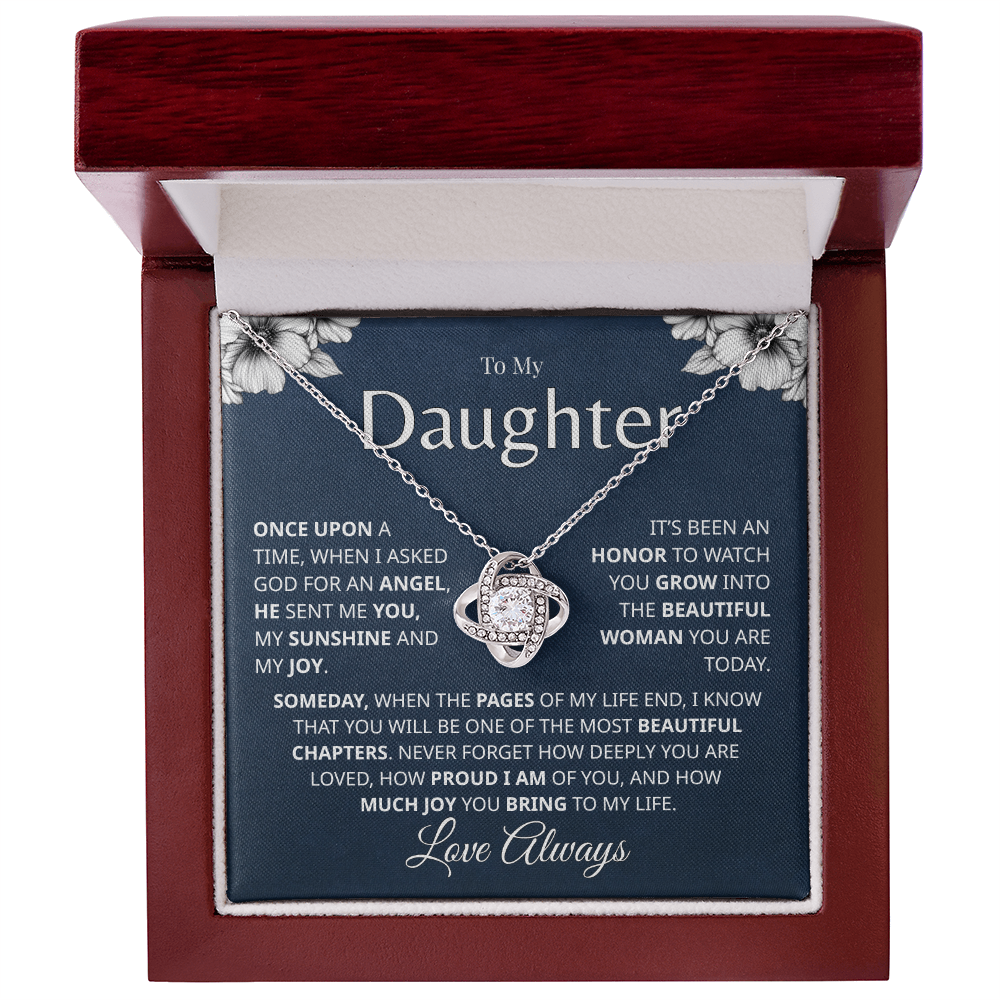 Love Always daughter necklace gift from father