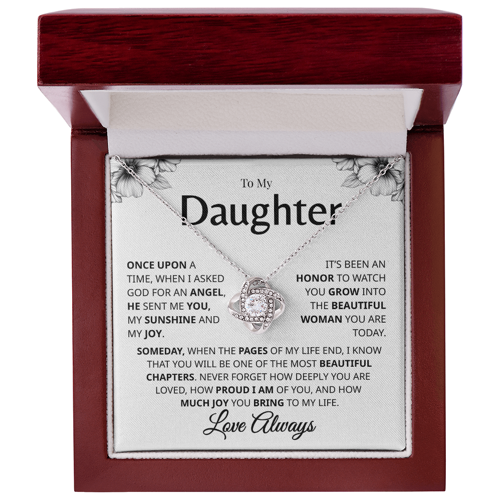 Love Always daughter necklace gift from father