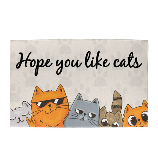 Hope You Like Cats Doormat