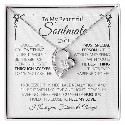 Forever Love Necklace from husband to wife romantic gift