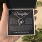 To My Daughter | Not the Perfect Dad | Forever love Necklace
