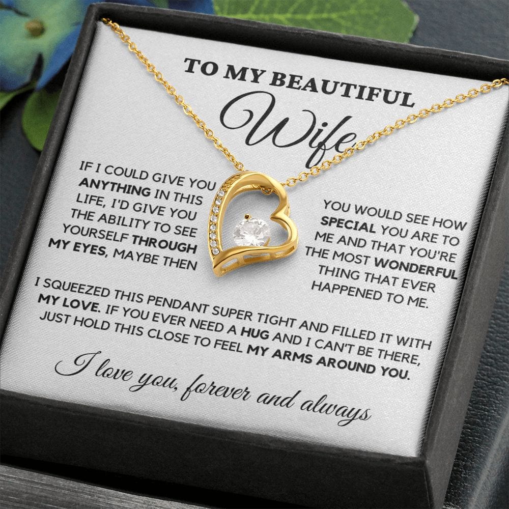 My Beautiful Wife | I Squeezed this Pendant Necklace