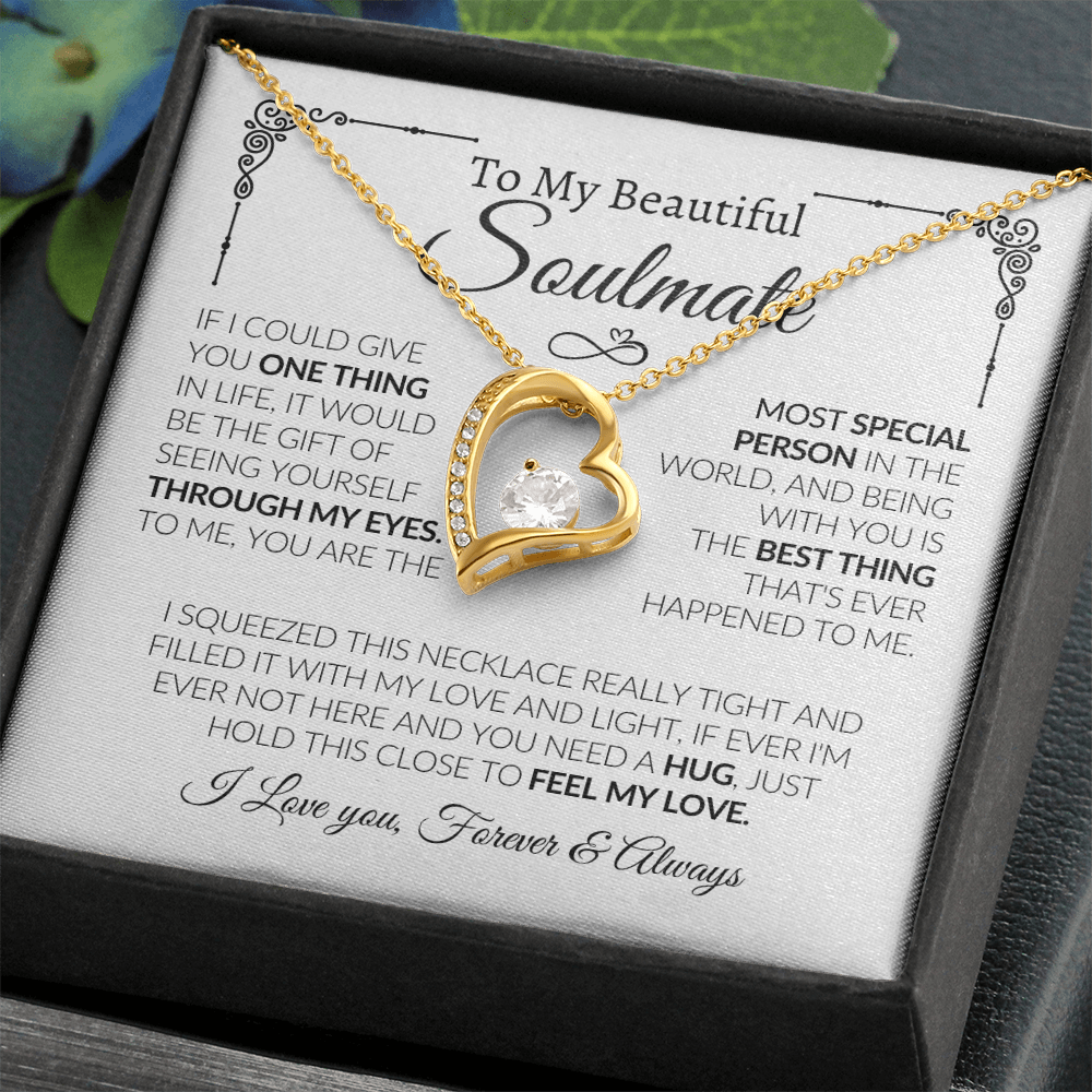 Forever Love Necklace anniversary gift for wife or girlfriend
