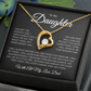 To My Daughter | Not the Perfect Dad | Forever love Necklace