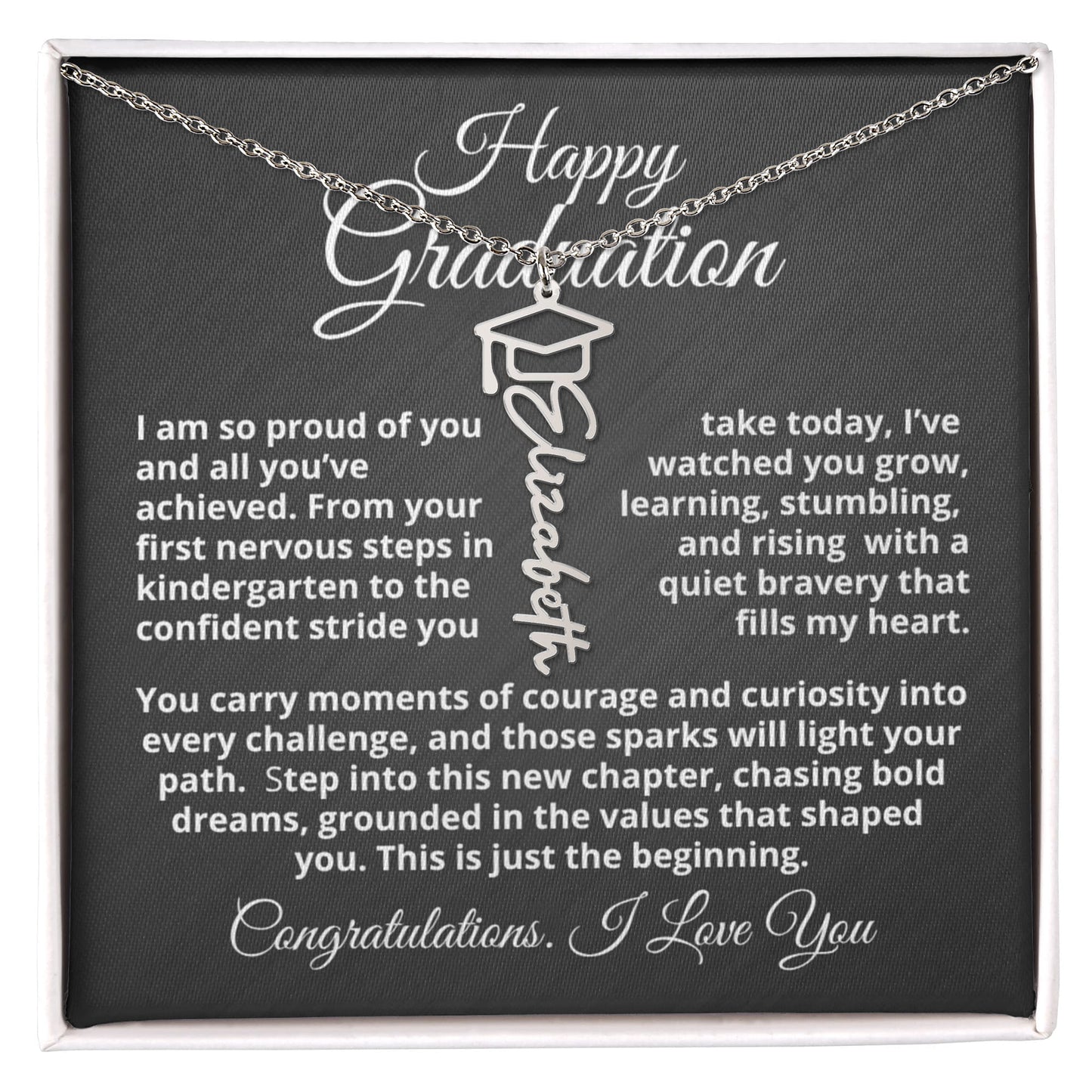 Happy Graduation - I Am So Proud of You - Dad 7202
