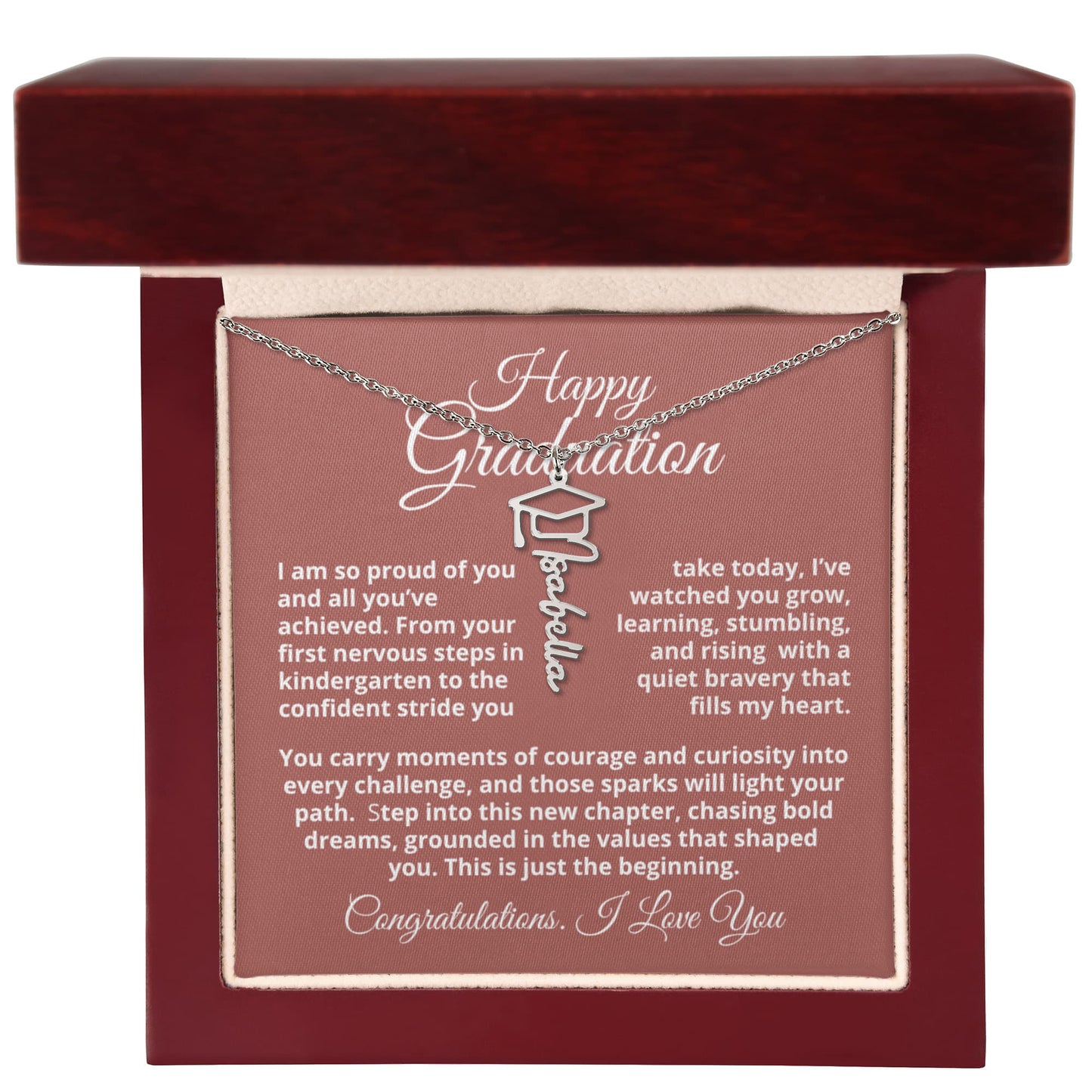 graduation jewelry gift for daughter from father