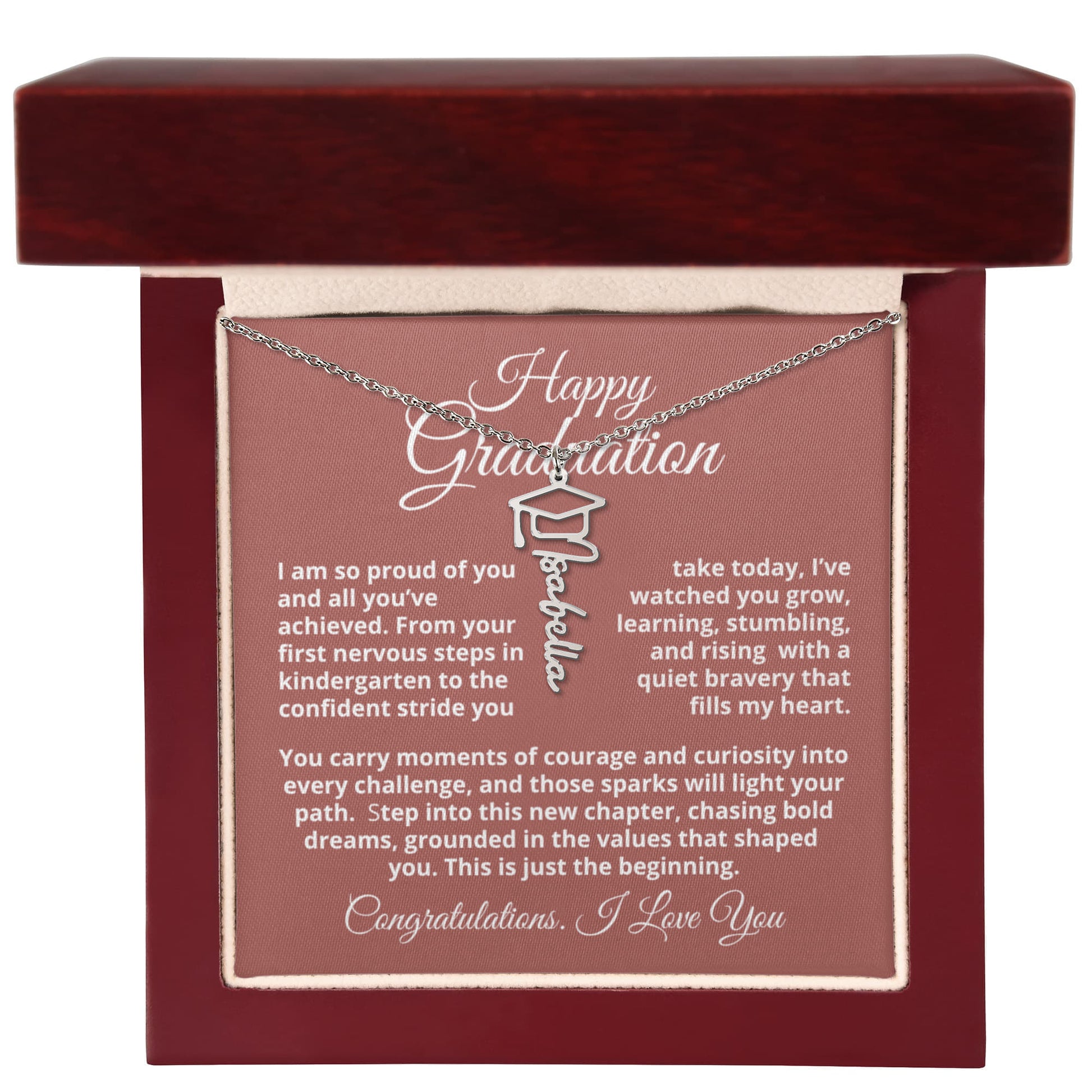 graduation jewelry gift for daughter from father