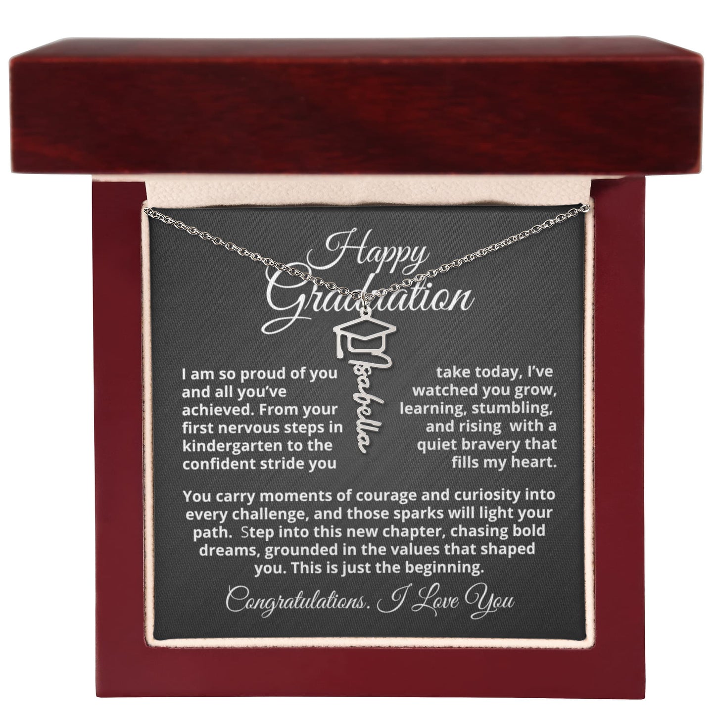Happy Graduation - I Am So Proud of You - Dad 7202