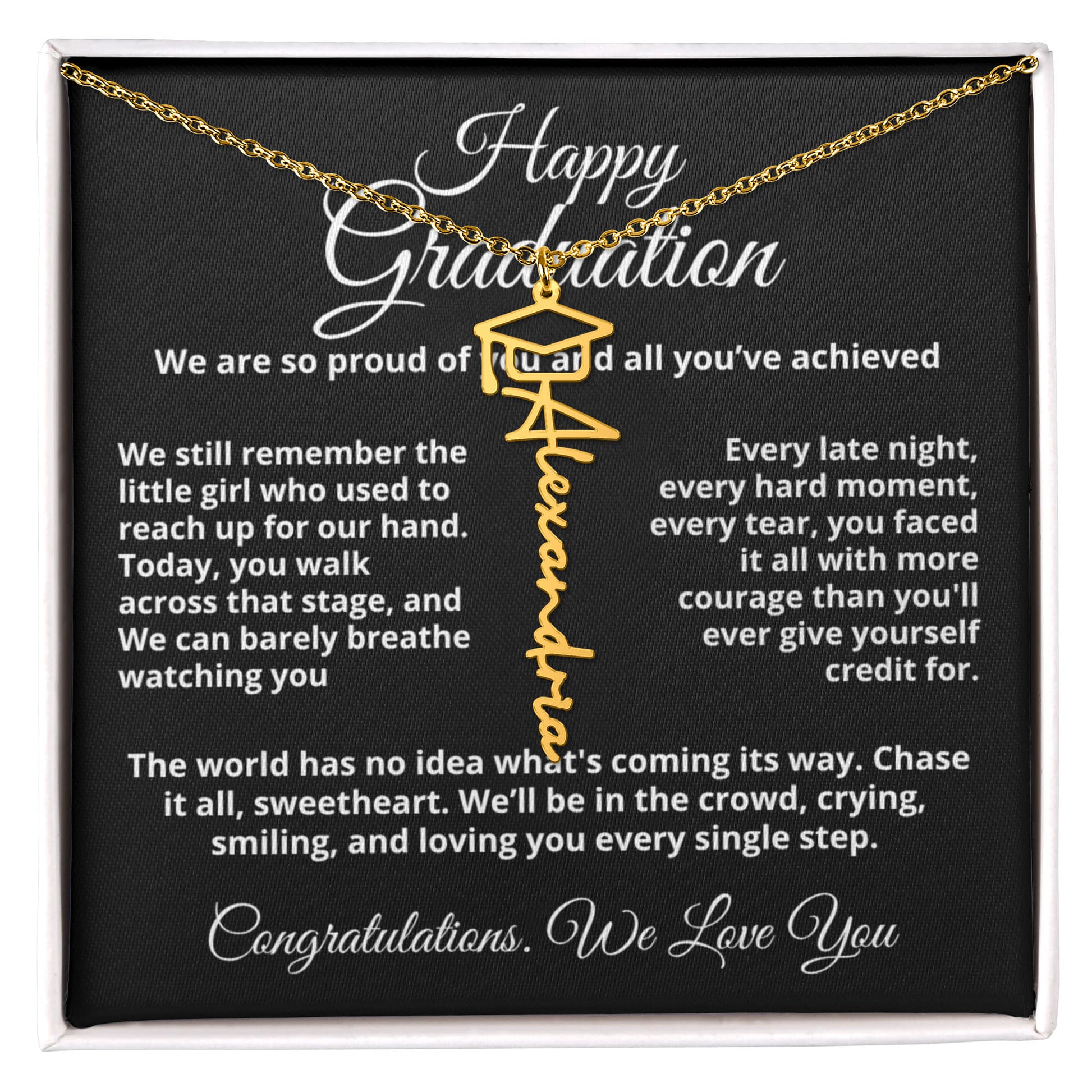 Class of 2026 daughter graduation gift message