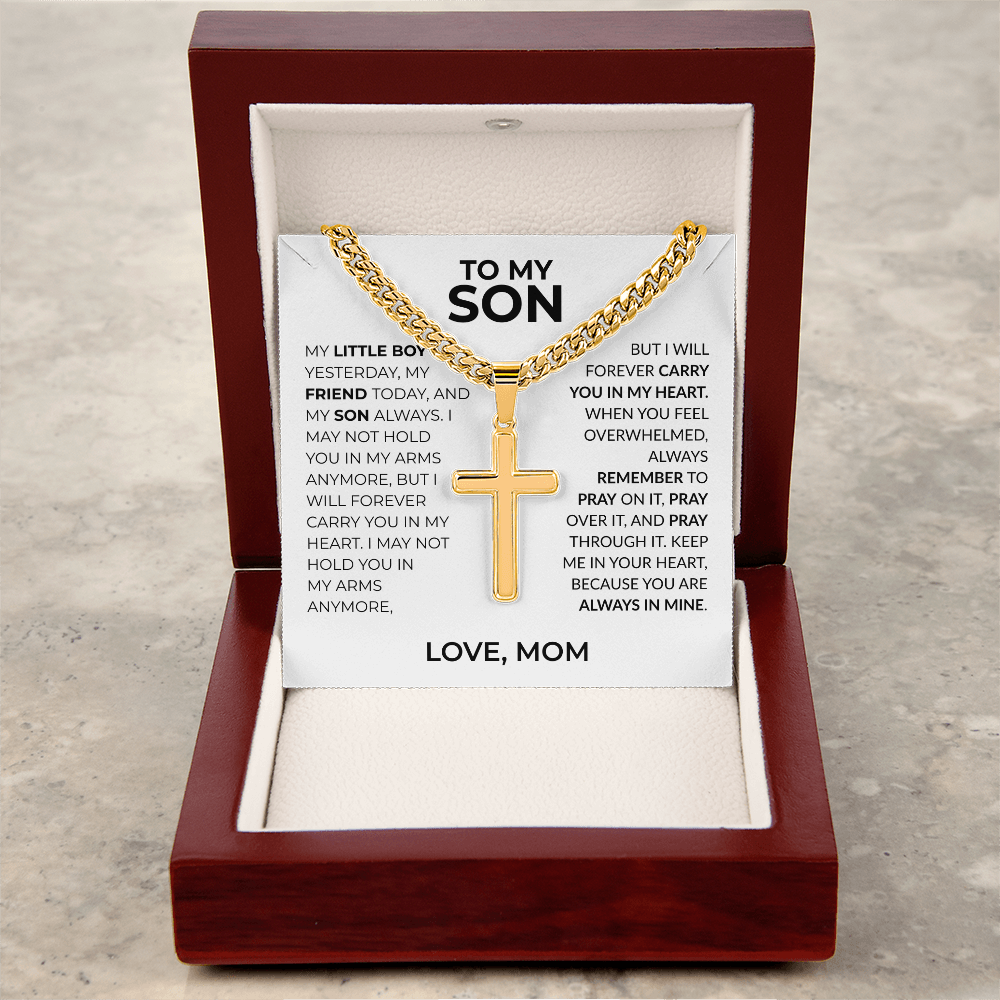 meaningful Christian gift for son from mom