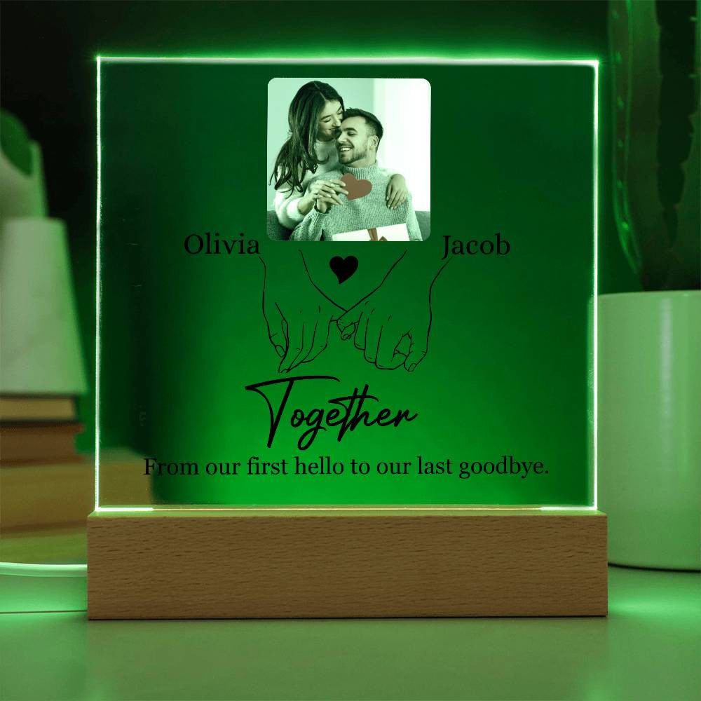 Together | Acrylic Square Plaque2