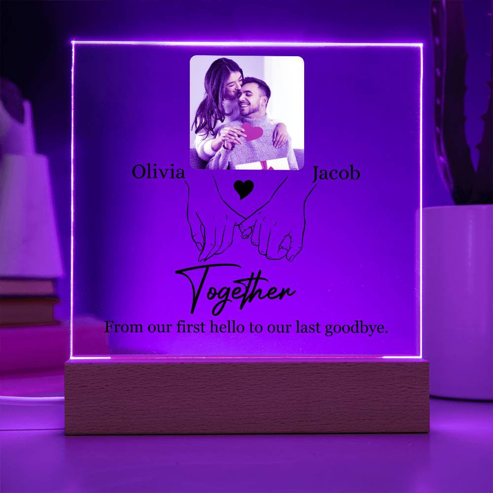 Together | Acrylic Square Plaque2